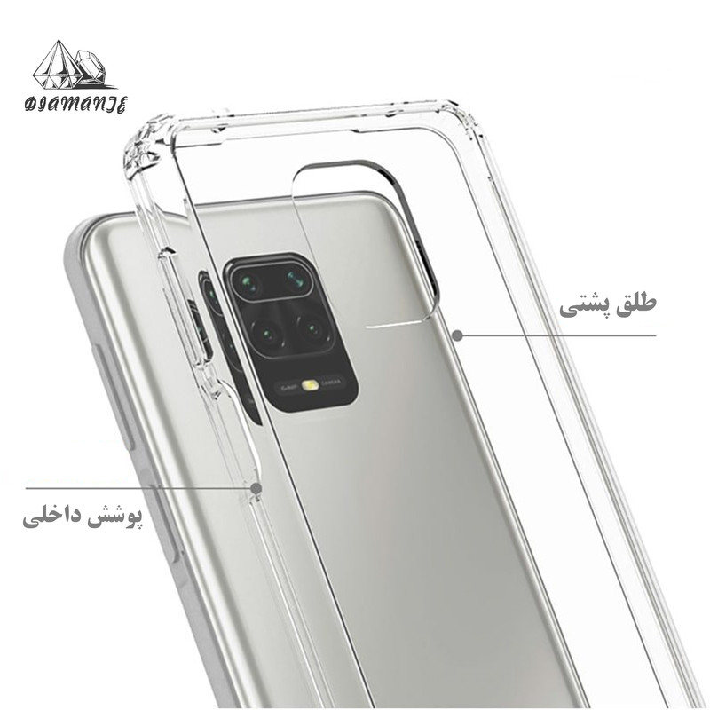 کاور دیامانته مدل Bianco Navy مناسب برای گوشی موبایل آنر 50