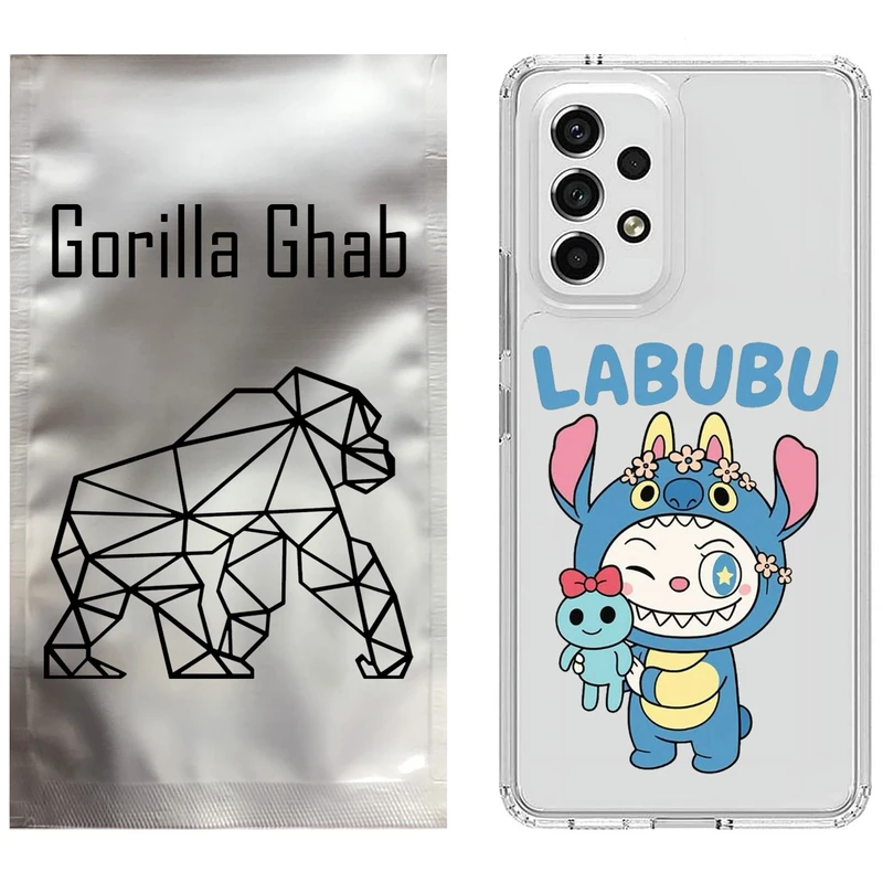 کاور گوریلا قاب مدل CLG کد 112 طرح لبوبو Labubu مناسب برای گوشی موبایل سامسونگ Galaxy A33