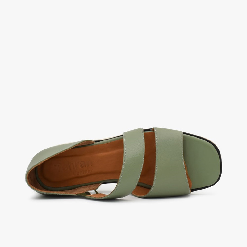 صندل زنانه چرم تهران مدل D76S