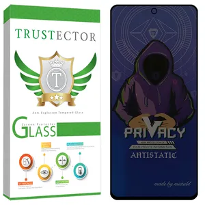 Trustector PRMT Privacy Screen Protector Suitable For Xiaomi Redmi Note 9 Pro Max / Redmi Note 9 Pro / Redmi Note 9s