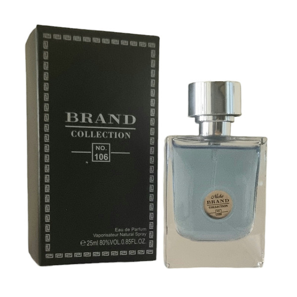 عطر جیبی   برند کالکشن مدل  ورساچه شماره 106 حجم 25 میلی لیتر