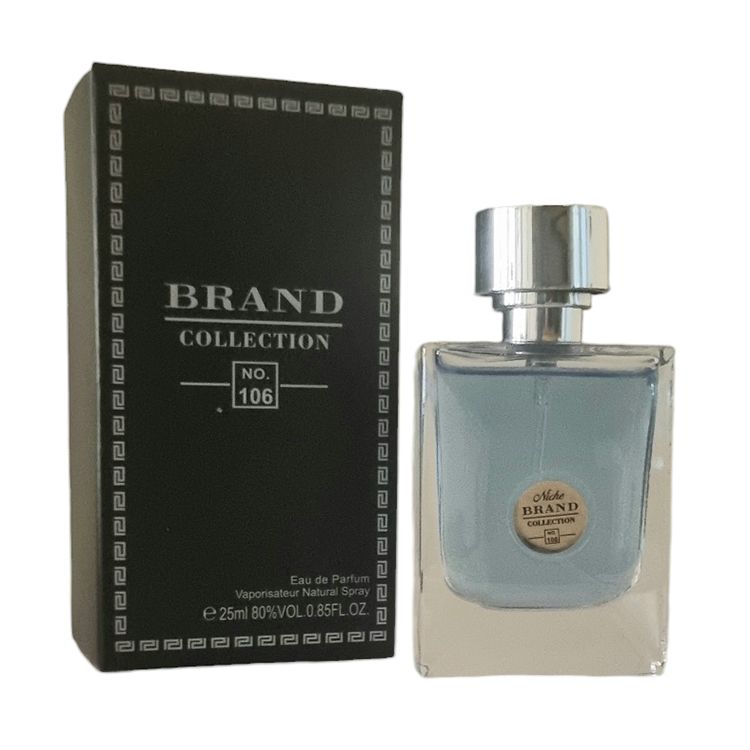 عطر جیبی   برند کالکشن مدل  ورساچه شماره 106 حجم 25 میلی لیتر -  - 1