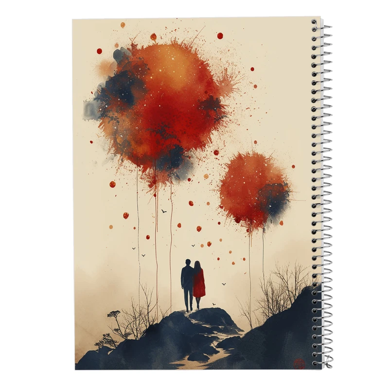 دفتر لیست خرید 50 برگ مدوپد مدل عاشقانه love کد DF14210