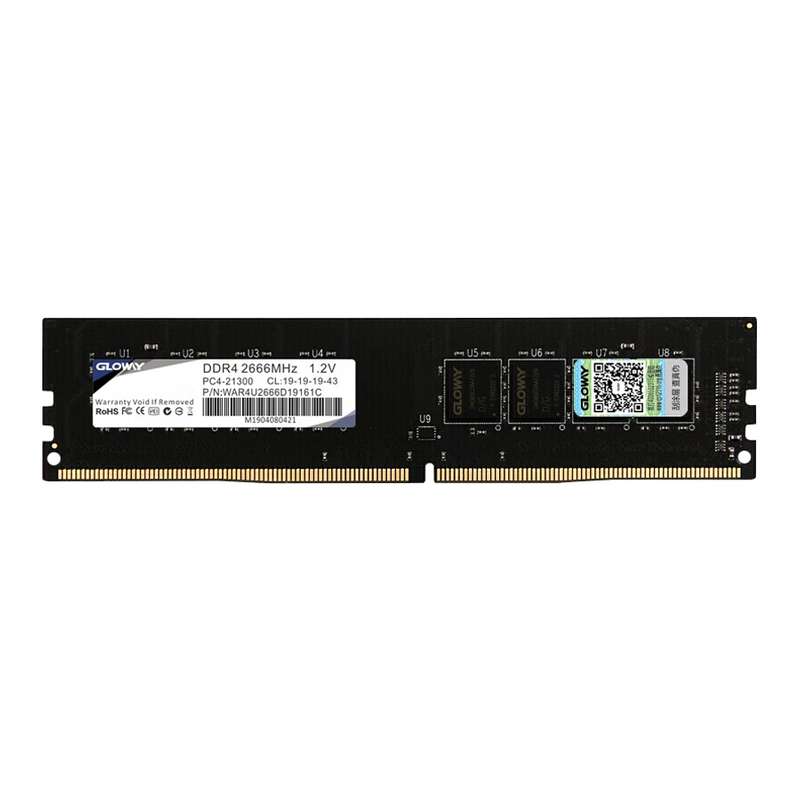 رم دسکتاپ DDR4 تک کاناله 2666 مگاهرتز CL19 گلووی مدل WAR Series ظرفیت 8 گیگابایت