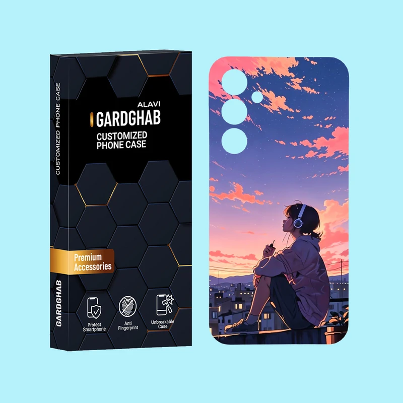 کاور گارد قاب علوی مدل دخترانه مناسب برای گوشی موبایل سامسونگ Galaxy A55