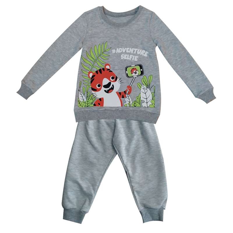 ست سویشرت و شلوار پسرانه مدل light tiger