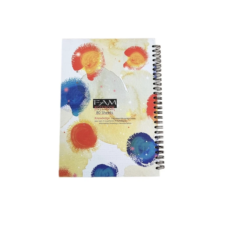 دفتر مشق 80 برگ فام کد D-10