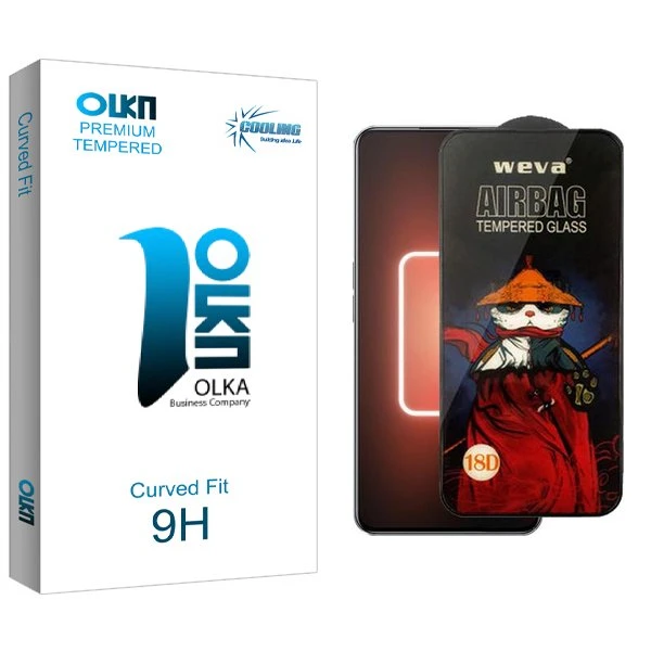 محافظ صفحه نمایش کولینگ مدل Olka Airbag مناسب برای گوشی موبایل ریلمی GT Neo 5 240W