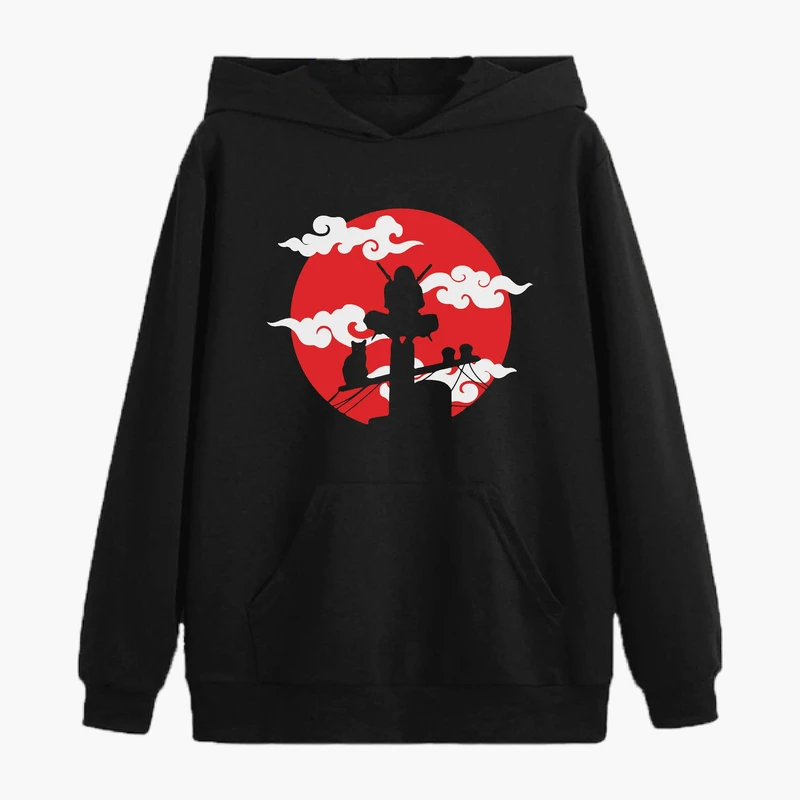 هودی مردانه مدل انیمه ناراتو ایتاچی کد anm113