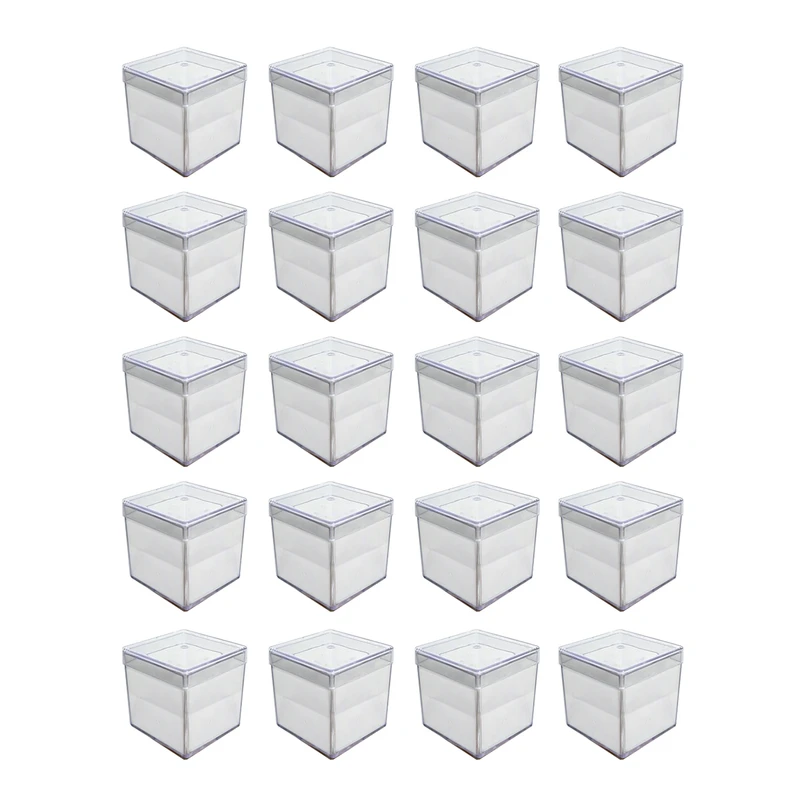 جعبه بسته بندی مدل پلکسی مجموعه 20 عددی