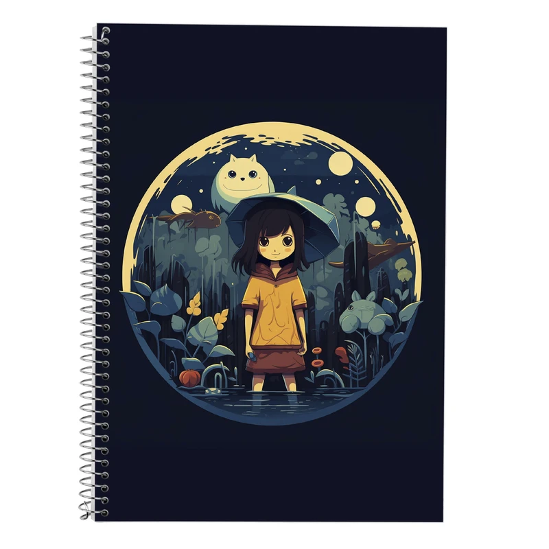 دفتر لغت 50 برگ مدوپد طرح Ghibli کد DF2362