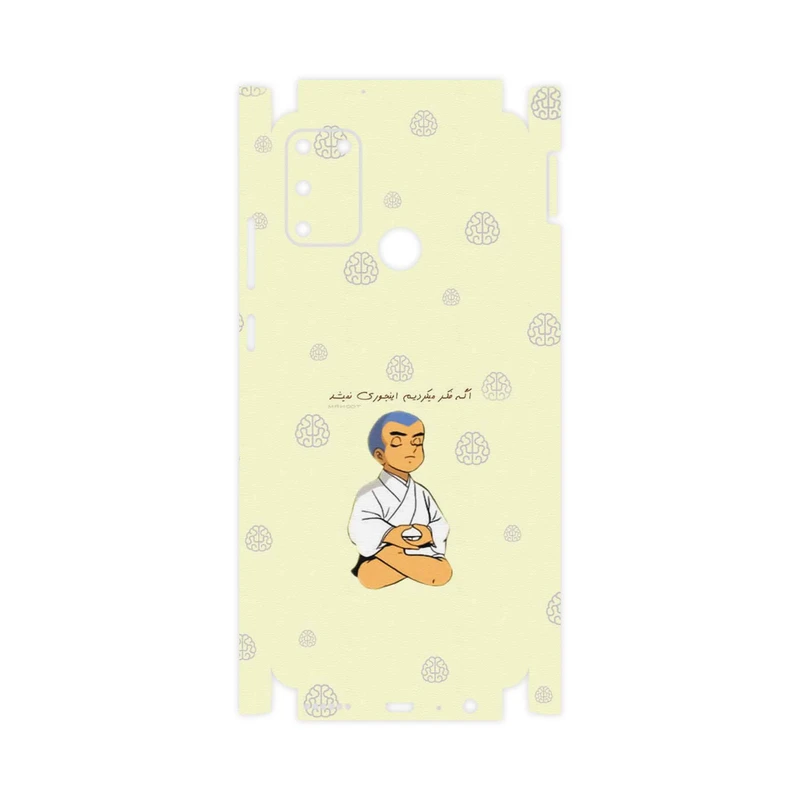 برچسب پوششی ماهوت مدل Ikkyu-san-FullSkin مناسب برای گوشی موبایل آنر 9A
