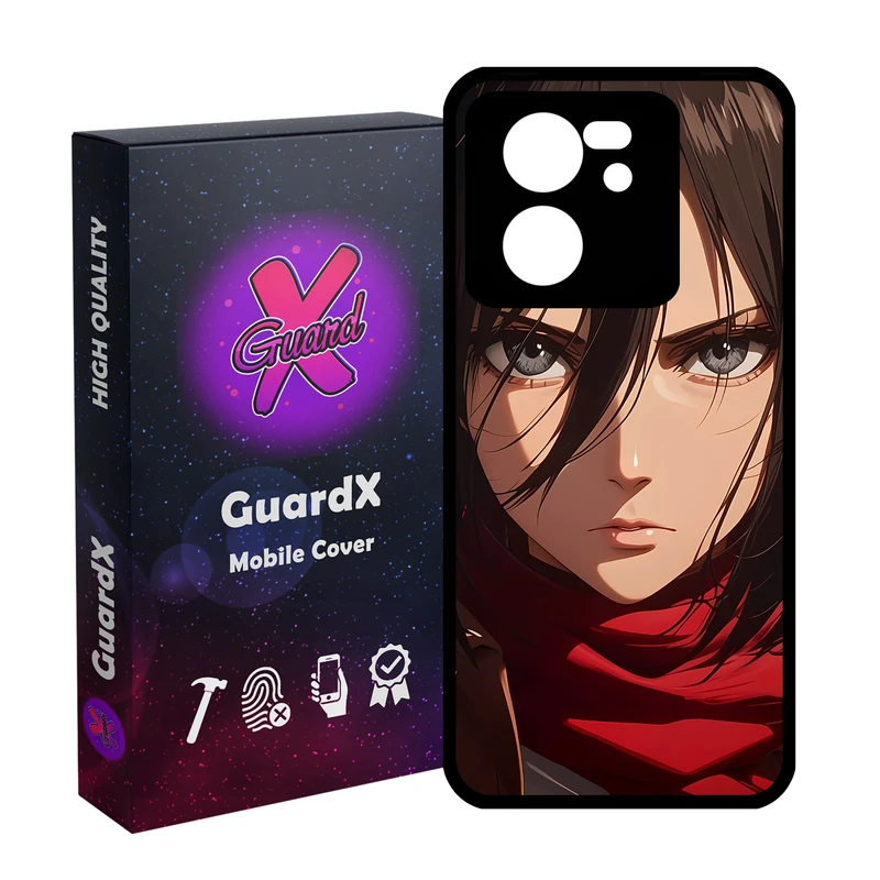کاور گارد ایکس طرح دختر مدل 10974 مناسب برای گوشی موبایل شیائومی 13T/13T Pro/Redmi K60 Ultra