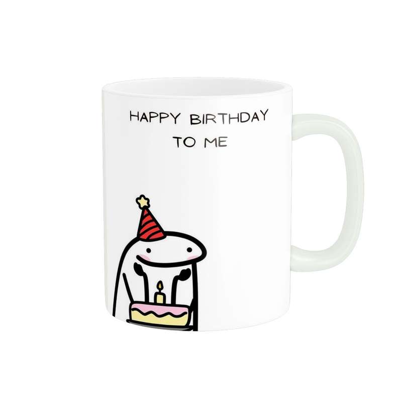 ماگ مدل تولدم مبارک happy birthday to me کد 386