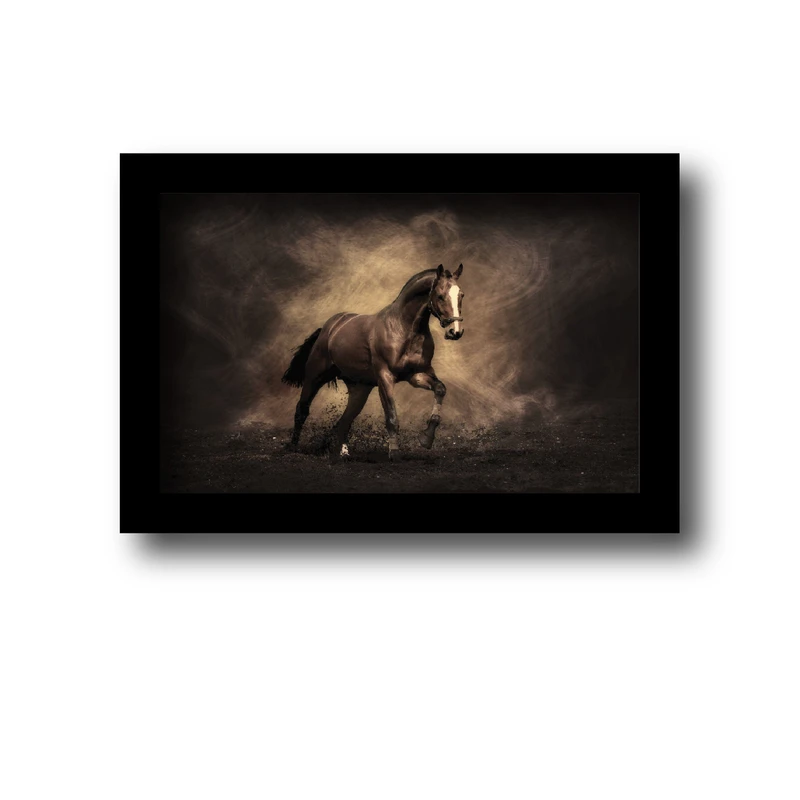 تابلو مدل حیوانات طرح اسب رویایی