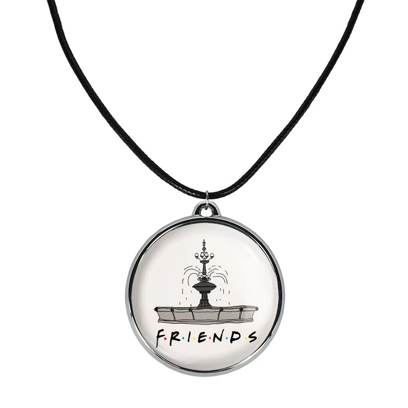 گردنبند خندالو مدل فرندز Friends کد 3117731178