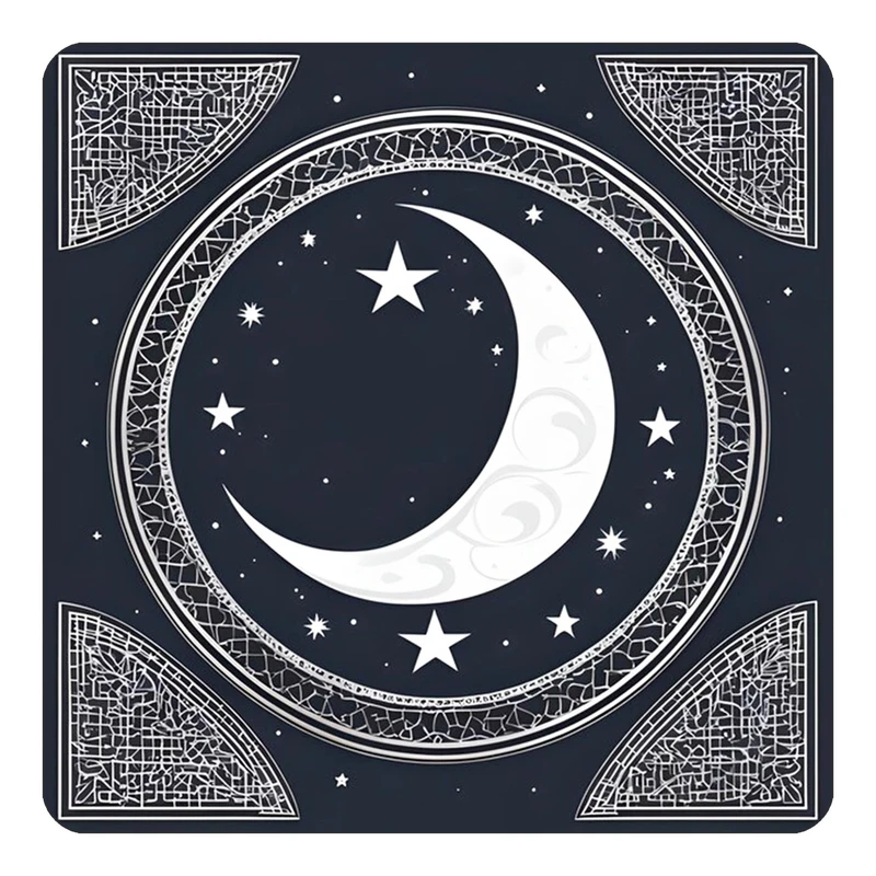 مگنت کاکتی طرح ماه و ستاره مدل mp53773