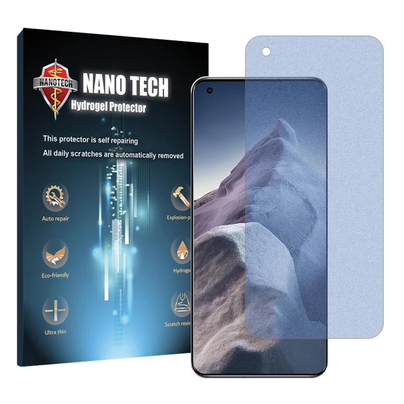 محافظ صفحه نمایش مات ضد اشعه آبی نانو تک مدل Tough مناسب برای گوشی موبایل شیائومی Mi 11 Ultra