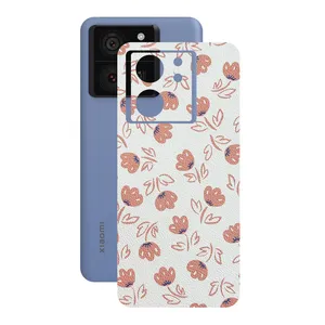 Remax cover sticker Leth model flower design suitable for Xiaomi 13T Pro mobile phone