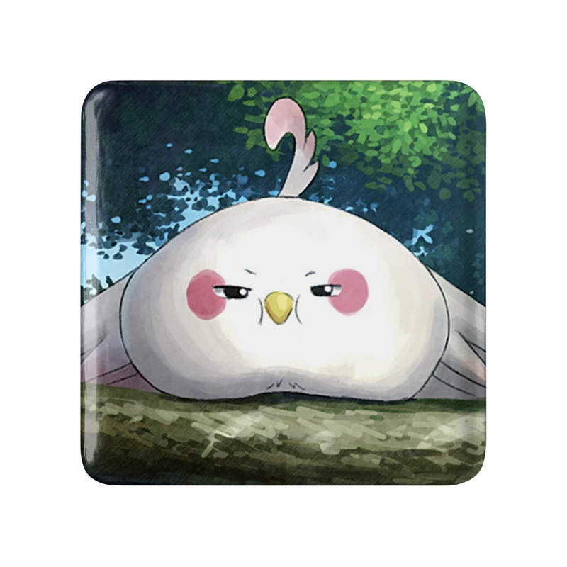 مگنت خندالو طرح دورا انیمه داگاشی کاشی Dagashi Kashi  مدل مربعی کد 22538