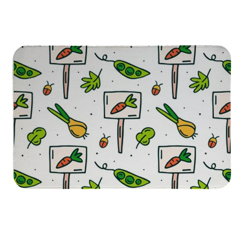 پادری طرح هویج کد 8072 سایز 50 × 70 سانتی متر