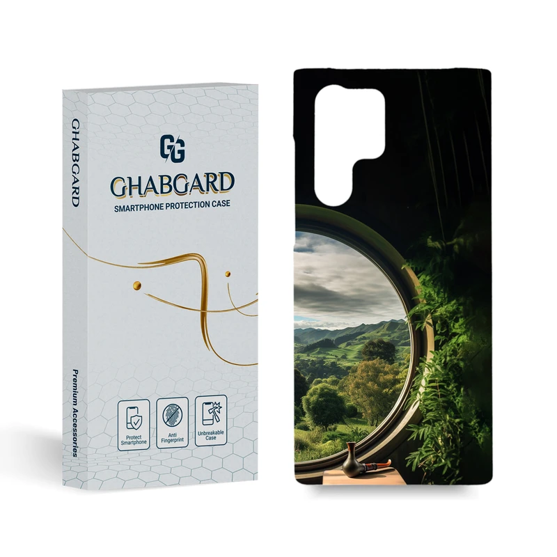 کاور قاب گارد مدل ساده مناسب برای گوشی موبایل سامسونگ Galaxy S22 Ultra