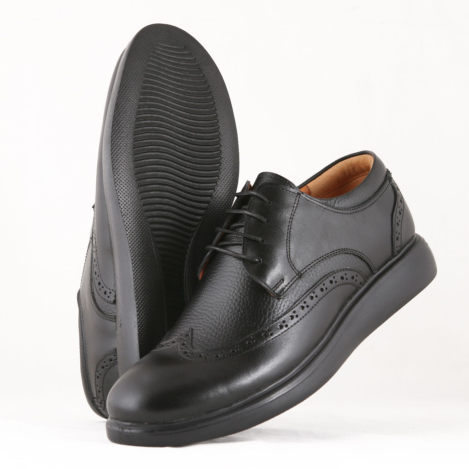 کفش روزمره مردانه چرم یلسان مدل گرشاMSK-GRS-531-GSGF -  - 2