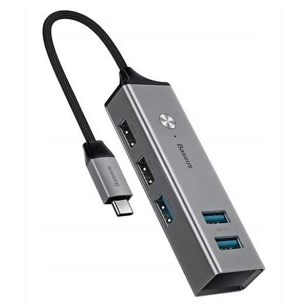 هاب 5 پورت USB-C باسئوس مدل CAHUB-D0G