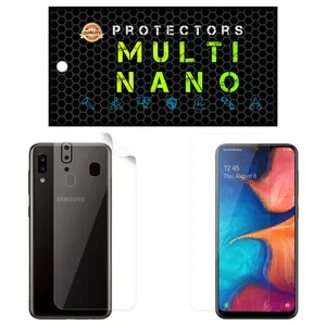Multi Nano X-SFT Screen Protector For Samsung Galaxy M10S with back skin