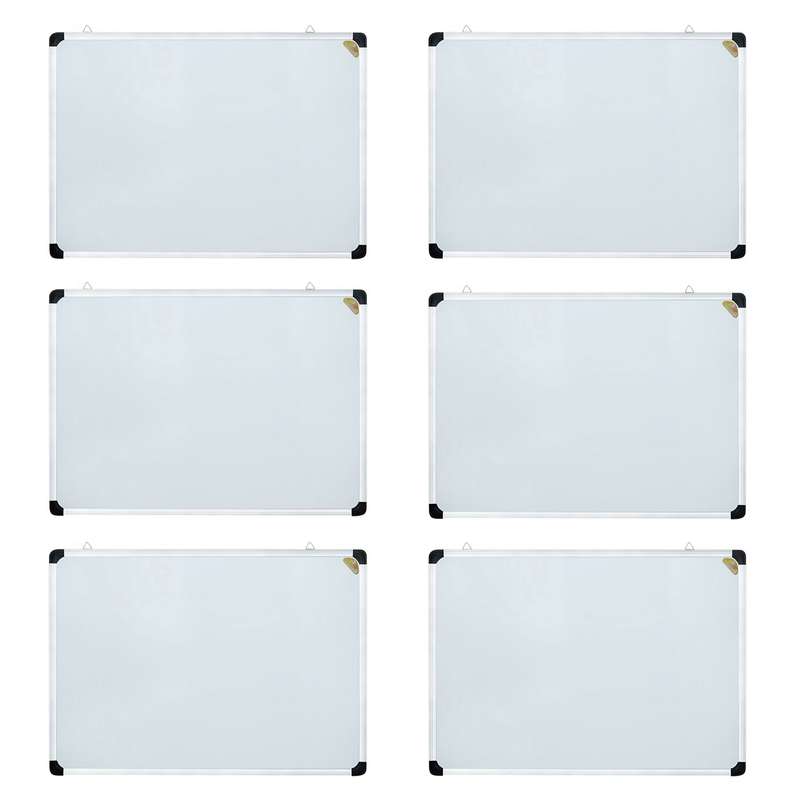 تخته وایت برد نیکان مدل مغناطیسی سایز 90×60 سانتی متر بسته 6 عددی