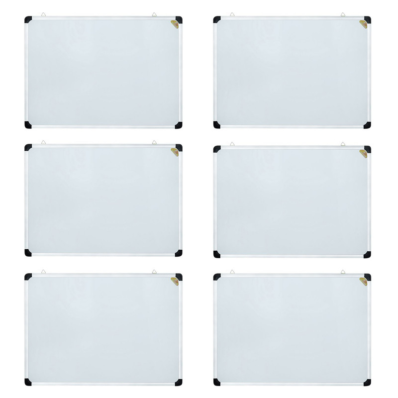 تخته وایت برد نیکان مدل مغناطیسی سایز 90×60 سانتی متر بسته 6 عددی