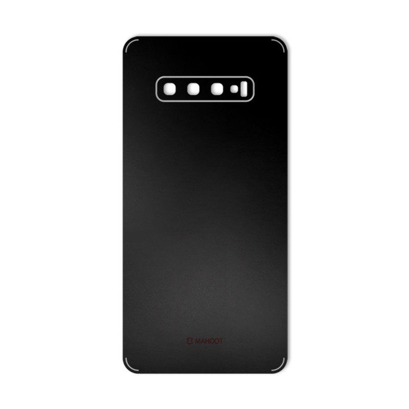 برچسب پوششی ماهوت طرح Black-Color-Shades مناسب برای گوشی موبایل سامسونگ Galaxy S10