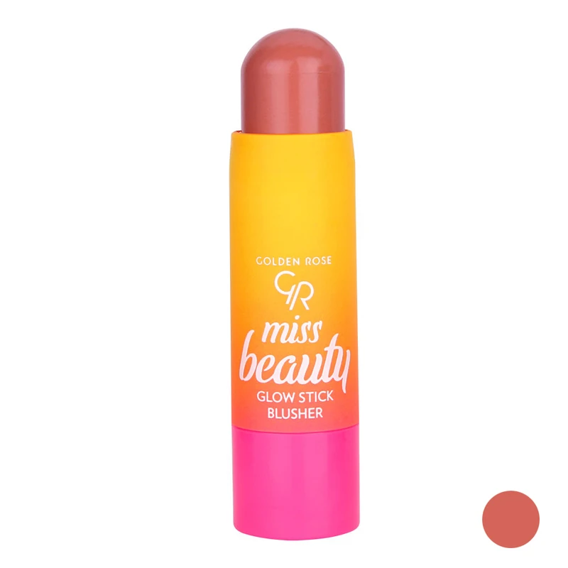  رژ گونه استیکی  گلدن رز مدل شاین دار شماره 02