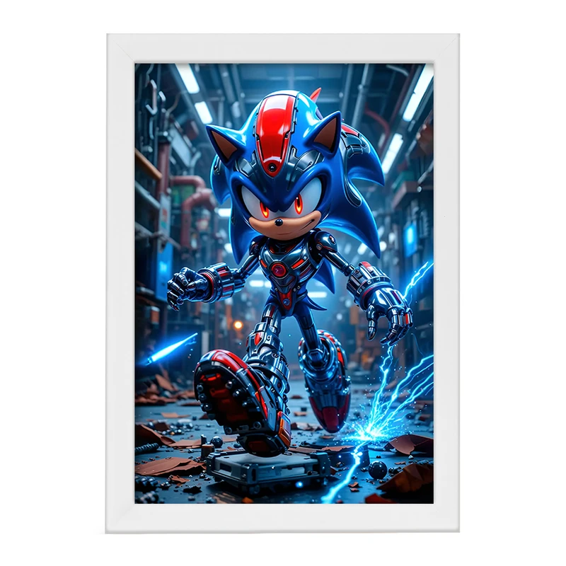 تابلو خندالو مدل سونیک (Sonic) کد F12641
