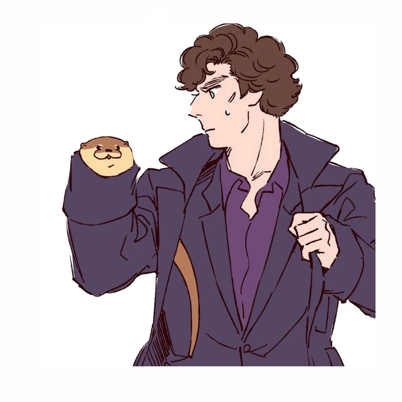 استیکر لپ تاپ و موبایل مدل سریال طرح شرلوک هولمز Sherlock Holmes کد 5101