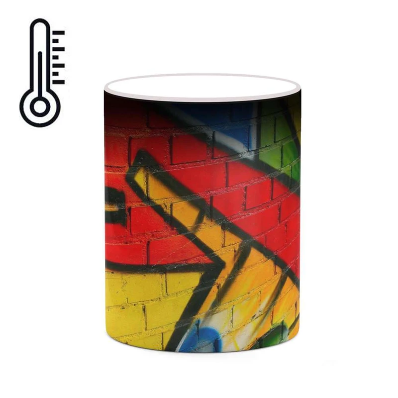 ماگ حرارتی کاکتی مدل Grafiti کد mgh20509