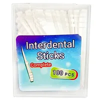 خلال دندان پلاستیکی اینتردنتال بسته 100عددی