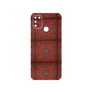 MAHOOT Embroidered Rug Cover Sticker for Infinix Hot 10 Play