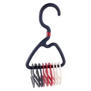 آویز لباس کمی مدل NECKTIE کد 1361 مجموعه 10 عددی