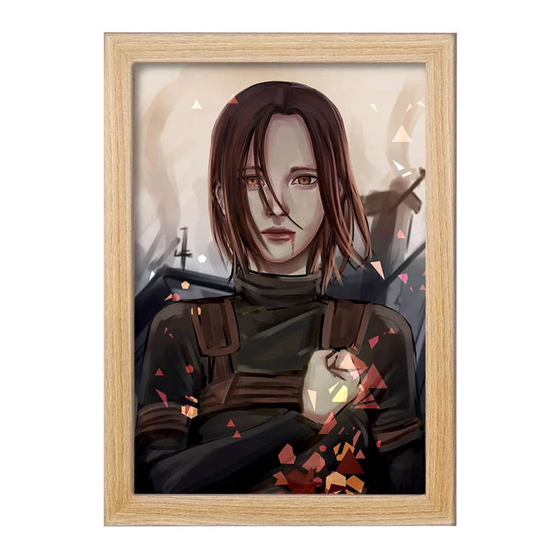 تابلو خندالو مدل ساشا انیمه اتک آن تایتان Attack on Titan  کد 18536