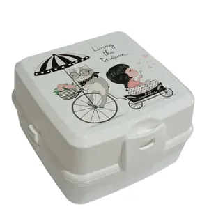 ظرف غذای کودک هوبی لایف مدل گربه کد 021175