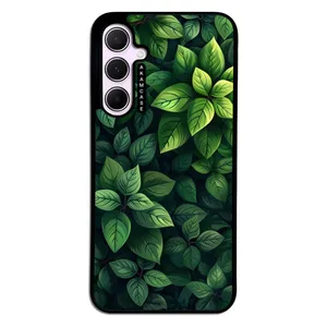 AKAM AMC-WSGA35-LEAVES-39 Cover For Samsung Galaxy A35