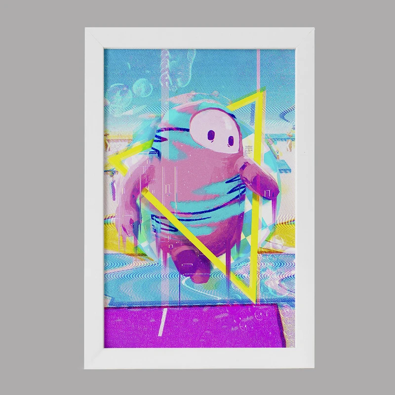 تابلو خندالو مدل بازی فال گایز (Fall Guys) کد 32798