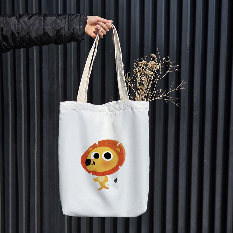 ساک خرید خندالو مدل شیر بامزه کد H1672