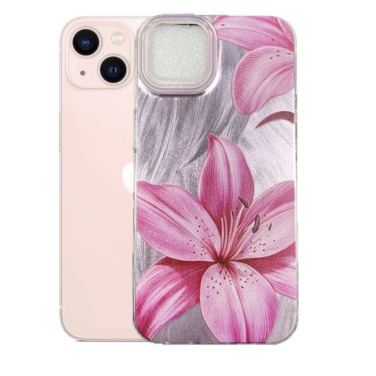 کاور طرح گل لیلیوم مناسب برای گوشی موبایل اپل iPhone 13