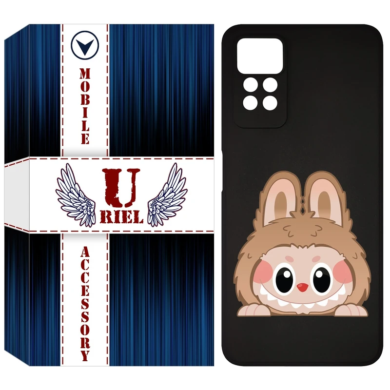 کاور یوریل مدل KSH کد 143 طرح عروسک لبوبو مناسب برای گوشی موبایل شیائومی Redmi Note 12 Pro 4G