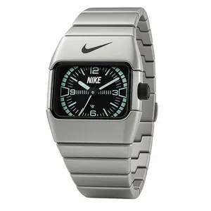 ساعت مچی عقربه‌ای کوارتز مردانه مدل اسپرت بند کربنی سبک قفل مخفی کد ۱