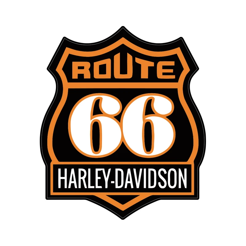 برچسب خودرو طرح هارلی دیویدسون کد 2623