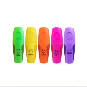 ماژیک علامت گذار اسکول فنس مدل Mini Neon کد 92302 بسته 5 عددی