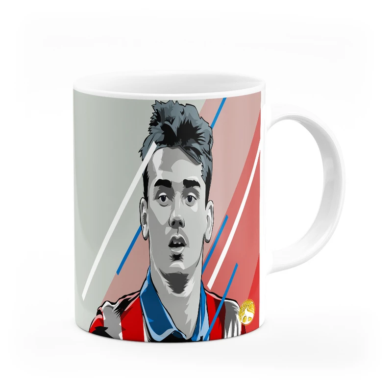 ماگ هومرو طرح تیم باشگاه فوتبال اتلتیکو مادرید آنتوان گریزمن مدل MG4663